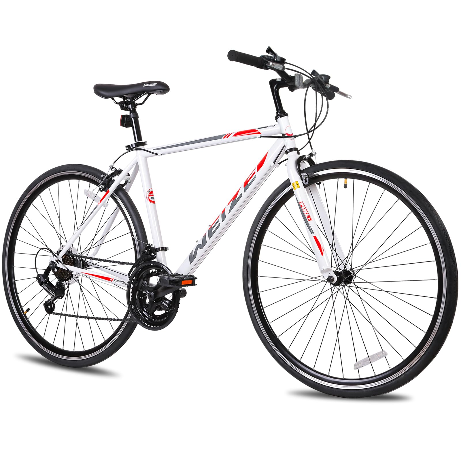Amazon.com : WEIZE 700C Hybrid Bike for Adults, 14 Speed Road Bike Amazon.com : WEIZE 700C Hybrid Bike for Adults, 14 Speed Road Bike